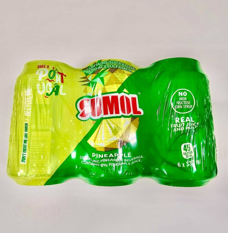 SUMOL PINEAPPLE 6X330ML